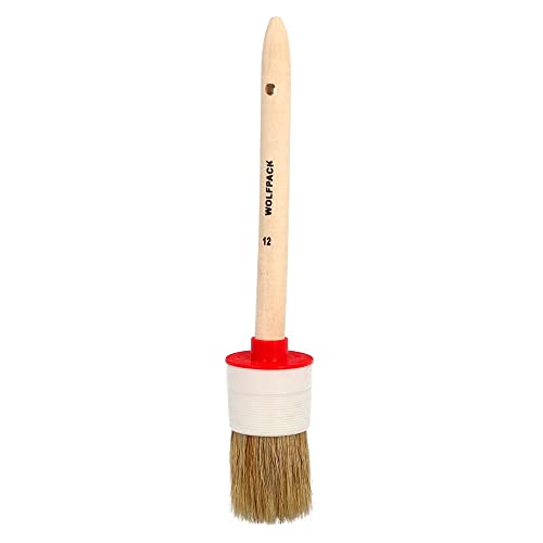 Brocha Brico Redonda Cerda Blanca Nº12