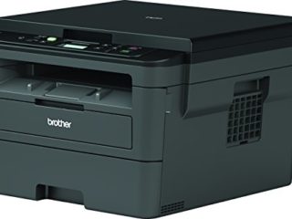 Brother DCPL2530DW - Impresora multifunción láser monocromo Wifi con impresión dúplex, 30 ppm, USB 2.0, Wifi Direct, procesador de 600 MHz, memoria de 64 MB, gris, 39.8 x 27.2 x 41 cm
