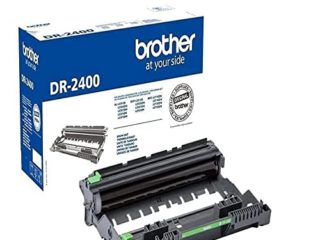 Brother DR2400 - Unidad de tambor de repuesto, 12000 páginas de autonomía, sin cartucho de tóner, Negro