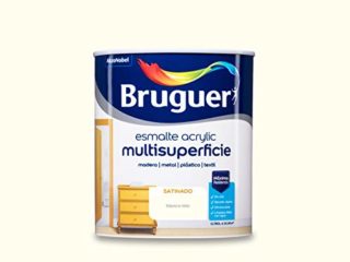Bruguer Acrylic Multisuperficie Esmalte al agua Satinado Blanco Roto 750 ml