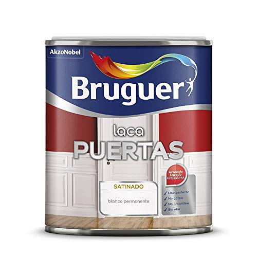 BRUGUER Esmalte Laca Puertas 2,5 L, 8429656032722, Blanco Permanente
