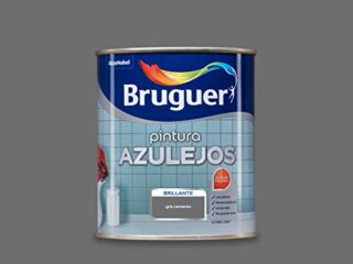 Bruguer Esmalte para Azulejos Brillante Gris Cemento 750 ml