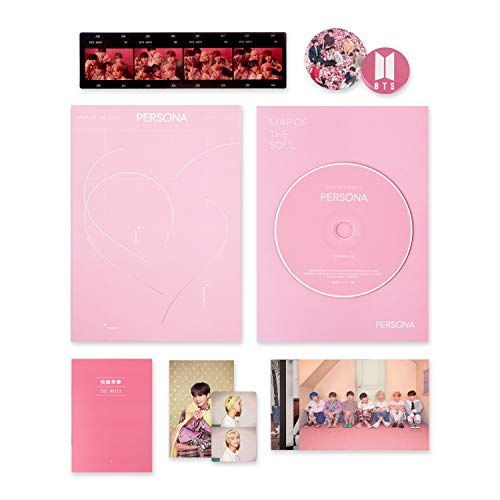 BTS Album - MAP OF SOUL : PERSONA [ 1 Ver. ] CD + Photobook + Mini Book + Photocard + Postcard + Photo Film + FREE GIFT