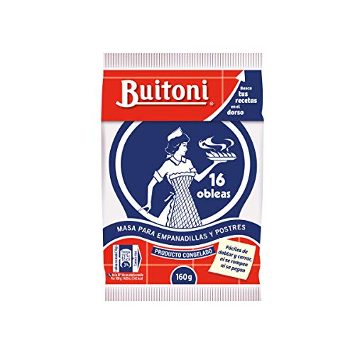 Buitoni Obleas Refrigeradas - Masa para Empanadillas y Postres - 16 obleas - 280g