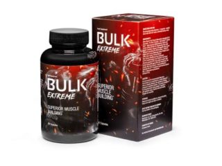 Bulk Extreme - Excelente desarrollo muscular, crecimiento muscular: hasta un 95%, para obtener más energía, testosterona, fuerza y ​​libido fuerte (90 cápsulas)