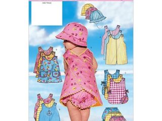 BUTTERICK B5625LRG - Patrones de Costura para Confeccionar Ropa de bebé (Tallas L-XL)