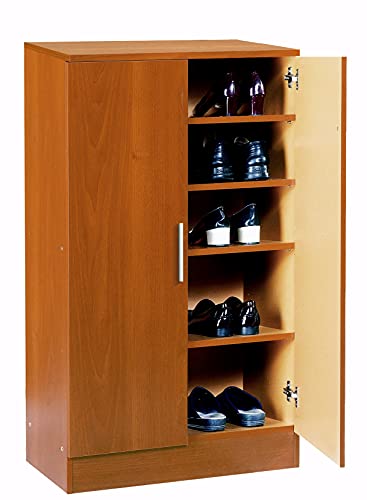 Buyqualia Zapatero Dos Puertas Color (Cerezo)(107x60x35 cm)