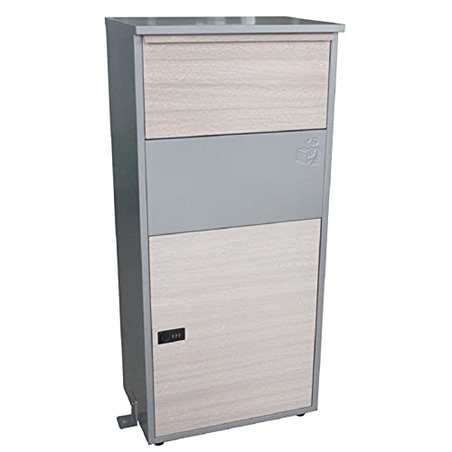 Buzón de entrega de paquetes para porche, buzones arquitectónicos con bloqueo de contraseña, caja de seguridad Express de acero resistente al agua para exteriores, oficina comercial en el hogar