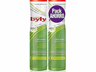 Byly Organic Extra Fresh Desodorante Spray - 2 Unidades