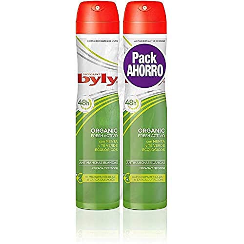 Byly Organic Extra Fresh Desodorante Spray - 2 Unidades