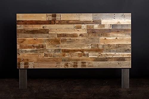 Cabecero de palets - Cabezal Rustico - Respaldo para Cama con palets (Madera, 150 x 110 x 6 cm)