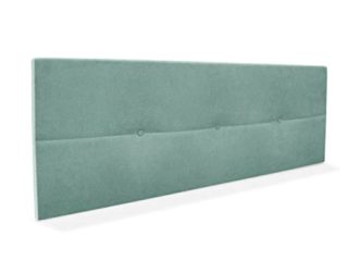 Cabecero de Polipiel o Tela AQUALINE Pro cabeceros Cabezal tapizado Cama Lujo (Tela Verde Agua, 160cm (Camas 150/160))