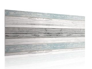 Cabecero para Cama de 135 cm, Imitación Madera, PVC Estampado, 145 x 60 x 0.5 cm, CAB-001