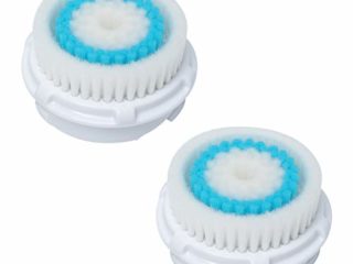 Cabezal de Cepillo para Limpieza Facial Poros Profundos de Repuesto Compatible con Mia 1, Mia2, Mia3,Clari-sonic Poweka (2 Piezas)