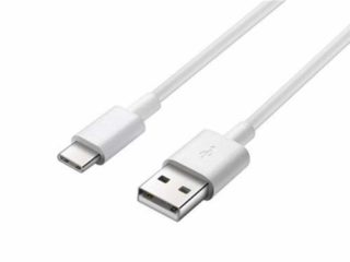 Cable Original Samsung EP-DR140AWE de 80cm (5 V - 2 A | 9 V - 1,67 A), Apto para Samsung Galaxy S10, S10+, S10e, S9, S9+, A8, Note 8, Note 9, A20/e, A50, A505F/DS (Cable Tipo C, Blanco)