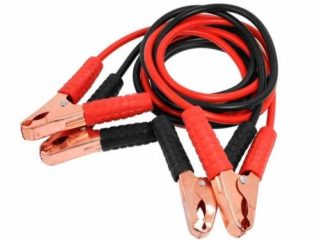 CABLEPELADO - Pinzas de batería de Coche y Motos 2.5 Metros - Cable arrancador - Pinza cocodrilo - Gran amperaje - Bolsa Transporte - 800 A
