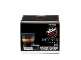 Caffe' Vergnano 1882 Cápsulas Café Compatibles Nescafé Dolce Gusto, Intenso - 1 x 12 cápsulas 90 g