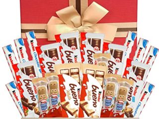Caja de regalo de chocolate Kinder Variedad Caja de selección de chocolate Cesta de regalo de chocolate de última hora perfecta para todas las ocasiones