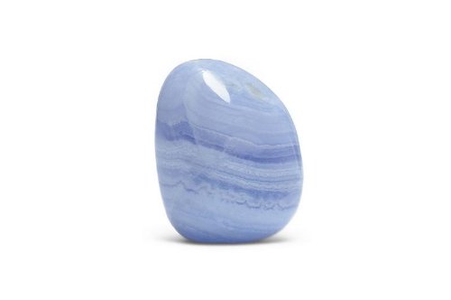 Calcedonia (Agate Blue Lace) Mineral Piedra Natural Cristaloterapia.