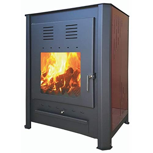 Caldera de Leña JOIMA Modelo ATS HIDRO. Hidroestufa de Leña para Radiadores.