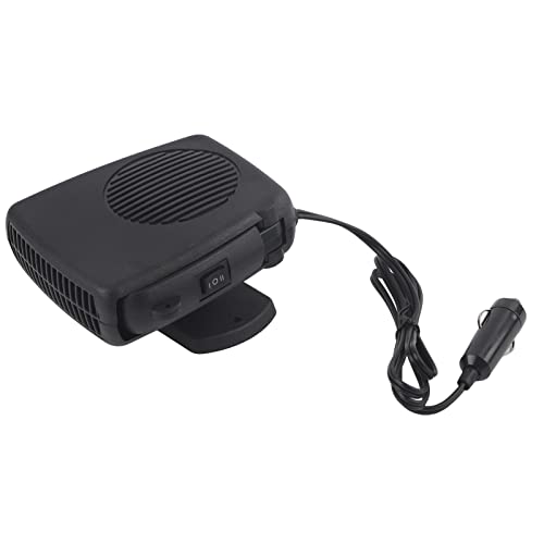 Calefactor de Coche, 2 en 1 Calefacción para Coche, 12V 150W Ventilador y Calefactor