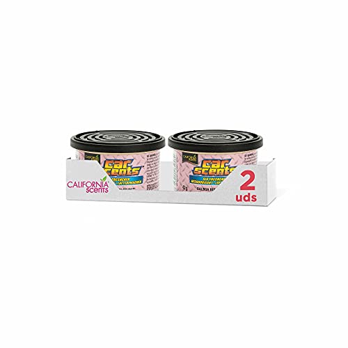 California Scents - Lata Ambientadora para Coche, Aroma de Chicle, 2 Unidades