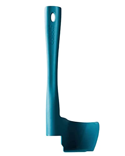 Calotti® Tu espátula giratoria – fabricado en Alemania – para Monsieur Cuisine® Connect, Connect Trend y Smart. Para extraer, porcionar y vaciar. Color: Verde petróleo