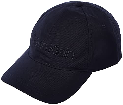 Calvin Klein BB Gorra de béisbol, CK Black, One Size para Mujer