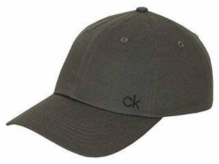 Calvin Klein Hombre clásico algodón 6 Panel Gorra de béisbol - Khaki