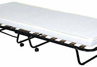 Cama plegable con colchón acolchado