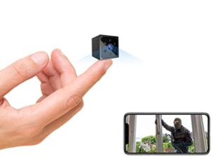 Camara Espia 1080P HD Mini WiFi Oculta Cámara Espía para Ver En El Movil, Interior Micro Cámaras De Vigilancia Larga Duracion Spy CAM con IR Visión Nocturna Detección De Movimiento