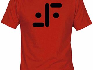 Camisetas EGB Camiseta V Los Visitantes Adulto/niño ochenteras 80´s Retro (L, Rojo)