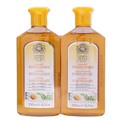 Camomila Intea - Reflejos Rubios - champú profesional para el cabello - 2 x 250 ml
