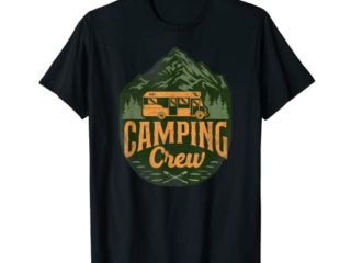 Camping Crew autocaravana autocaravana Camiseta