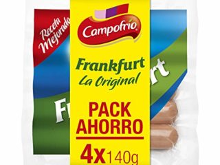 Campofrio Salchichas Frankfurt, Pack de 4 ( 4x140g)