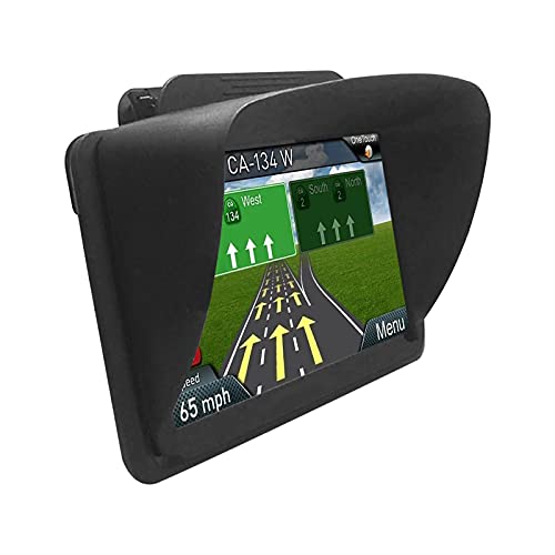 Capucha de navegación Universal, GPS Cubierta De Sombrilla para 6-7 Pulgadas, Cubierta De Parasol para GPS, Funda Portátil para GPS En El Coche