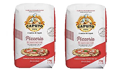 Caputo - Pizzería italiana Premium tipo "0" - Paquete de 1 kg (2)