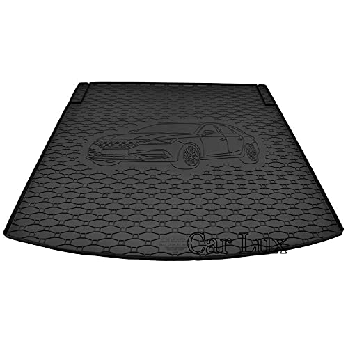 Car Lux AR01317 - Alfombra Protector de Goma Maletero para Leon 4 ST Desde 2020-
