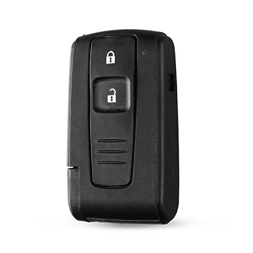 Carcasa de Repuesto para Mando a Distancia de Coche, 2 Botones, Compatible con Toyota Corolla – Verso