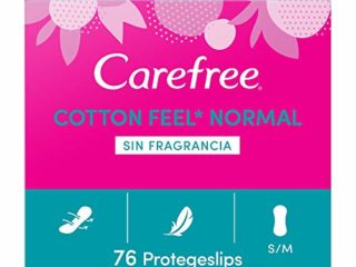 Carefree Salvaslip Cotton Sin Fragancia 76 unidades 200 g