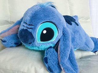 Cartoon Animation Stitch Peluche Serie Lilo y Stitch Grandes Animales de Peluche Juguete 60 cm Almohada con Niños Anniversario Regalos de Navidad AMMAN