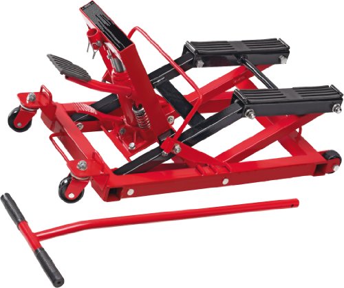 Cartrend 50241 Rampa Elevadora para Motos, Capacidad de Carga 680 kg