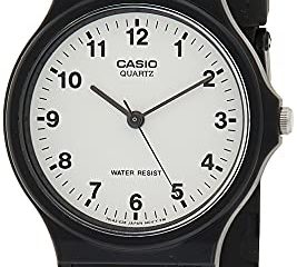 Casio Reloj Analógico para Hombre de Cuarzo con Correa en Resina MQ-24-7BLLGF