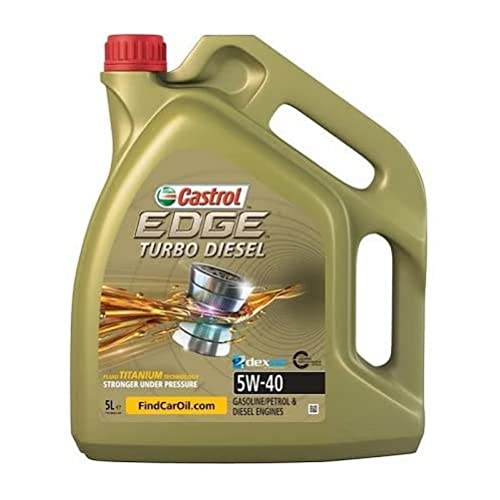 Castrol EDGE Turbo Diesel 5W-40 Aceite de Motor 5L