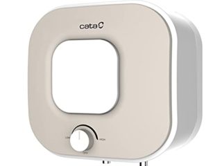 Cata | Termo eléctrico 15 L | Calentador de Agua | Modelo Termo CTRC - 15-M | Temperatura de 75 ºC | Clase de Eficiencia Energética A |