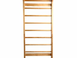 CCLIFE Espaldera Gimnasio espaldera Madera 195/80/14cm Carga de hasta 100kg Espaldera de Fitness Escalera Gimnasio 195/80/14cm-ZERRO