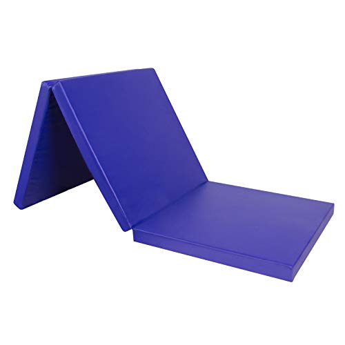 CCLIFE ZERRO Colchoneta Plegable Gimnasia de Espuma para Gimnasia Yoga Ejercicio Deportiva, Gimnasi-Ejercicio Mat de 3/5 Paneles Plegables,Resistente, Antideslizante 180X60X5cm/300x117x4cm