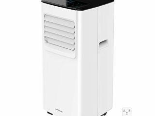 Cecotec Aire Acondicionado Portátil con Mando a Distancia y Temporizador ForceClima 7050. 3 en 1, Refrigeración, ventilación y deshumidificación, 1800 Frigorías, 7000 BTU, Caudal 300 m³/h
