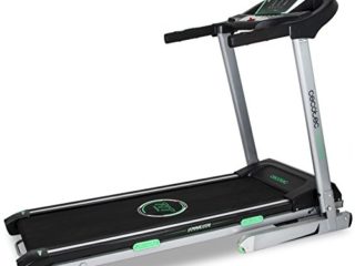 Cecotec Cinta de Correr Eléctrica Plegable Extreme Track. 3 CV, Sistema de amortiguación, Brazos de Agarre de Espuma, Pantalla LCD, 12 Programas, hasta 18 km/h, Peso Máximo 120 Kg