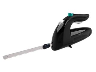 Cecotec Cuchillo Eléctrico Cut-Eat 1800 Black. 150 W, 3 Cuchillas de Acero Inoxidable aptas para Lavavajillas, Silencioso, Bajo Nivel de Vibración, Incluye Estuche
